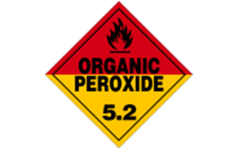 氧化劑和有機(jī)過氧化物（即溴酸鹽，氯酸鹽，高錳酸鹽，過氧化氫> 8％，過氧化苯甲酰）。